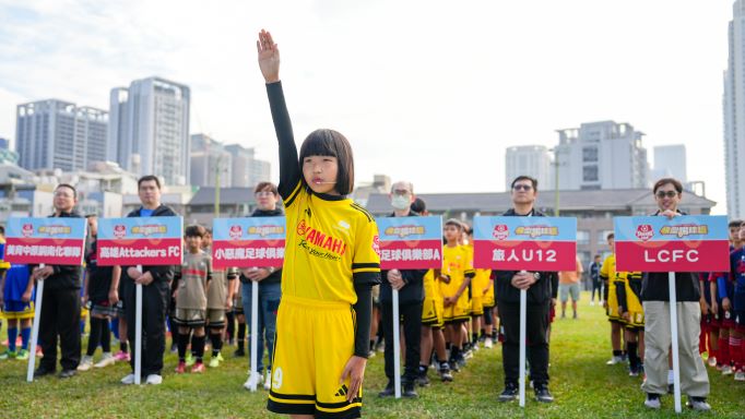 李莉帆任YAMAHA CUP宣誓獲讚。（圖：台灣山葉機車提供） 